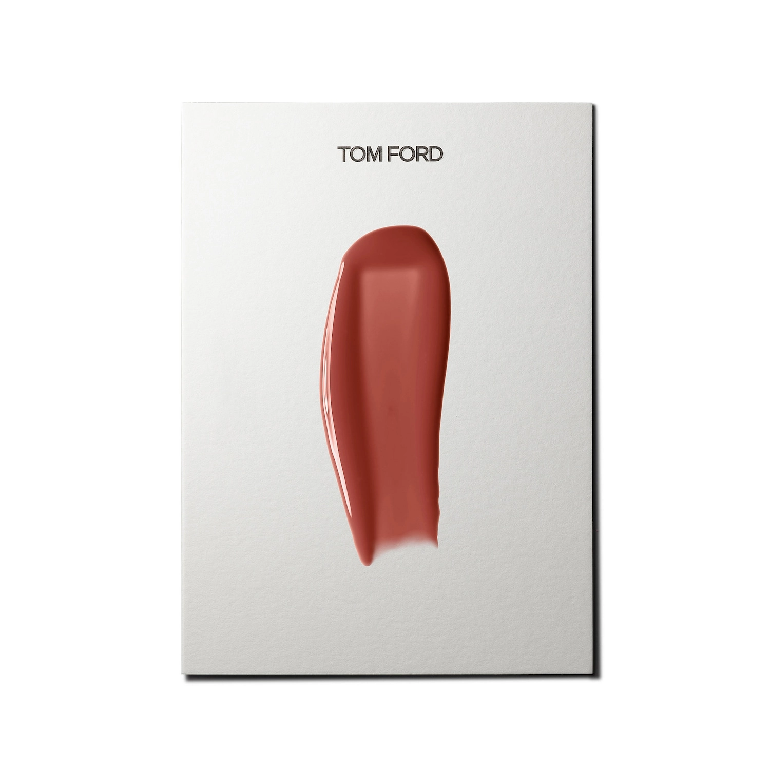 TOM FORD Gloss Luxe Lip Gloss Color: 08 Inhibition - Warm Tawny - Image 3