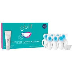GLO Science GLO Lit™ Teeth Whitening Vials 7 Pack + Lip Care