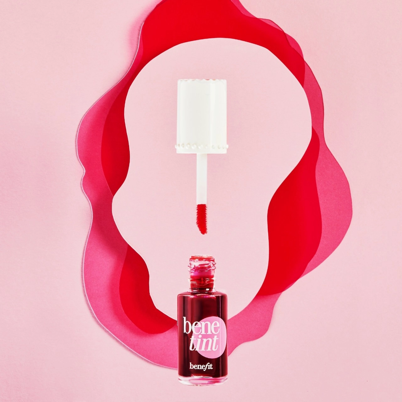 Benefit Cosmetics Benetint Liquid Lip Blush & Cheek Tint - Rose Tinted Long-Wearing Stain - Image 7