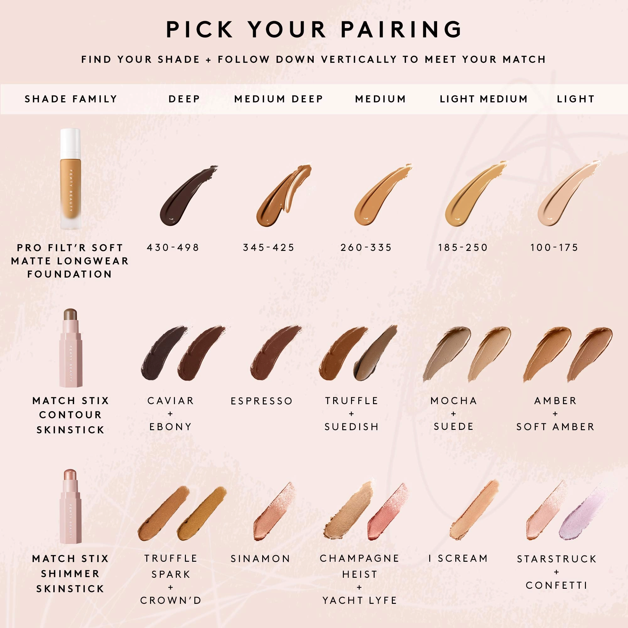 Fenty Beauty by Rihanna Match Stix Shimmer Skinstick - Champagne Heist - Image 5