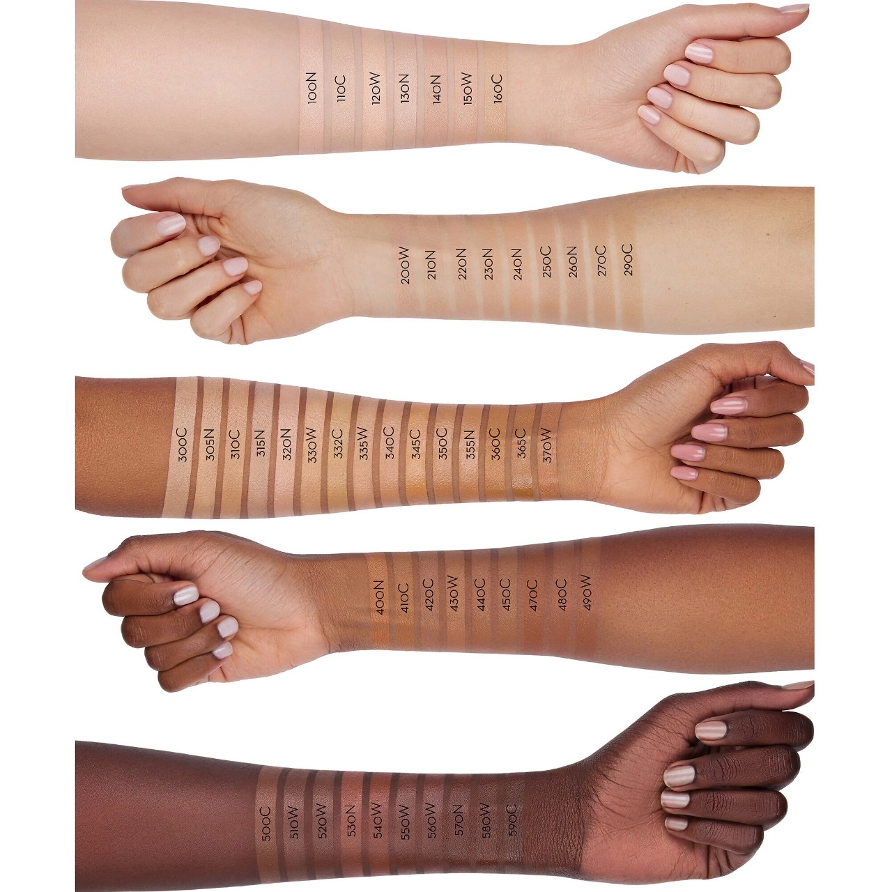 Anastasia Beverly Hills Luminous Foundation Color 550W - Deep Skin with Neutral Undertone - Image 2