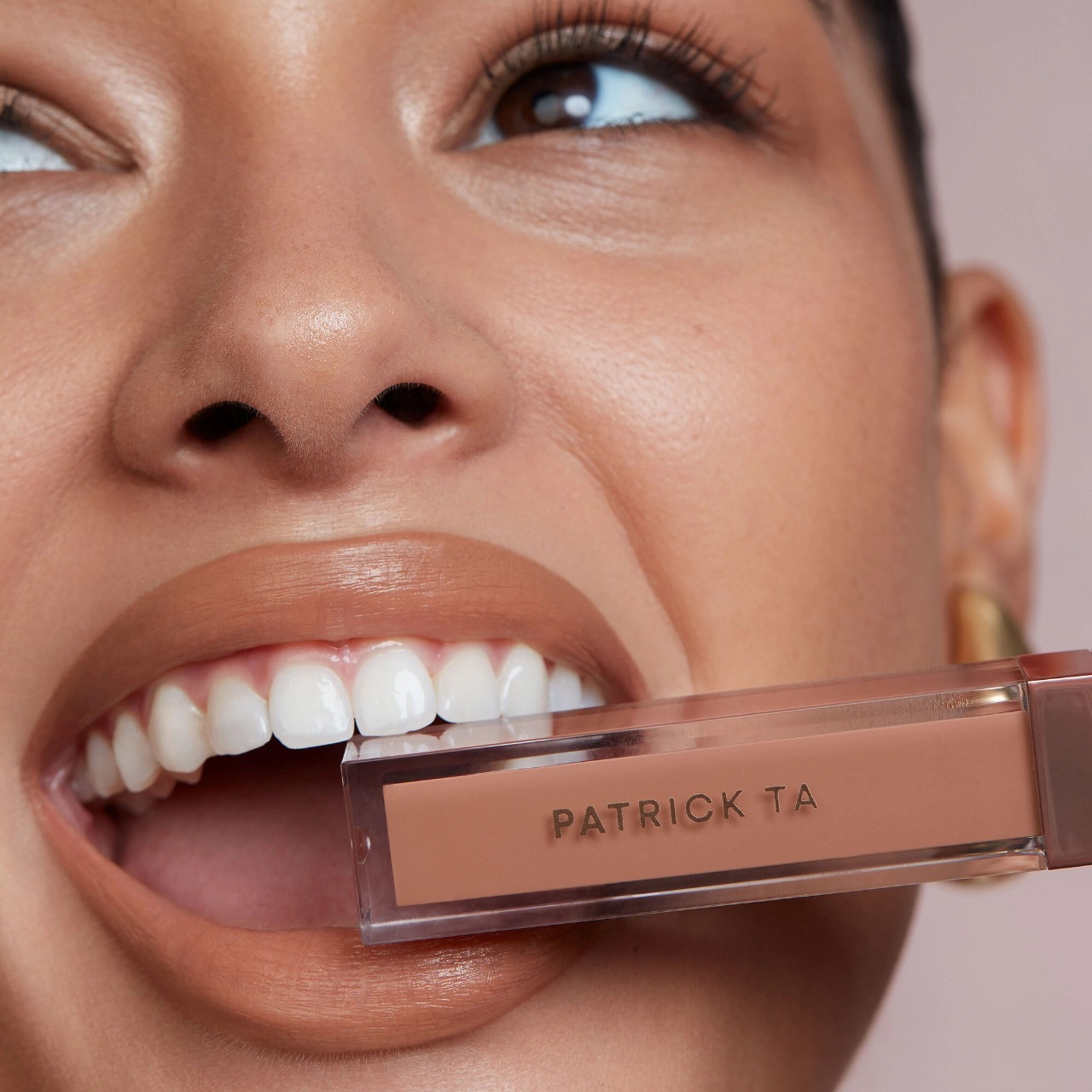 PATRICK TA Silky Lip Crème - She's Independent (Pink Beige) Vegan Matte Finish - Image 5