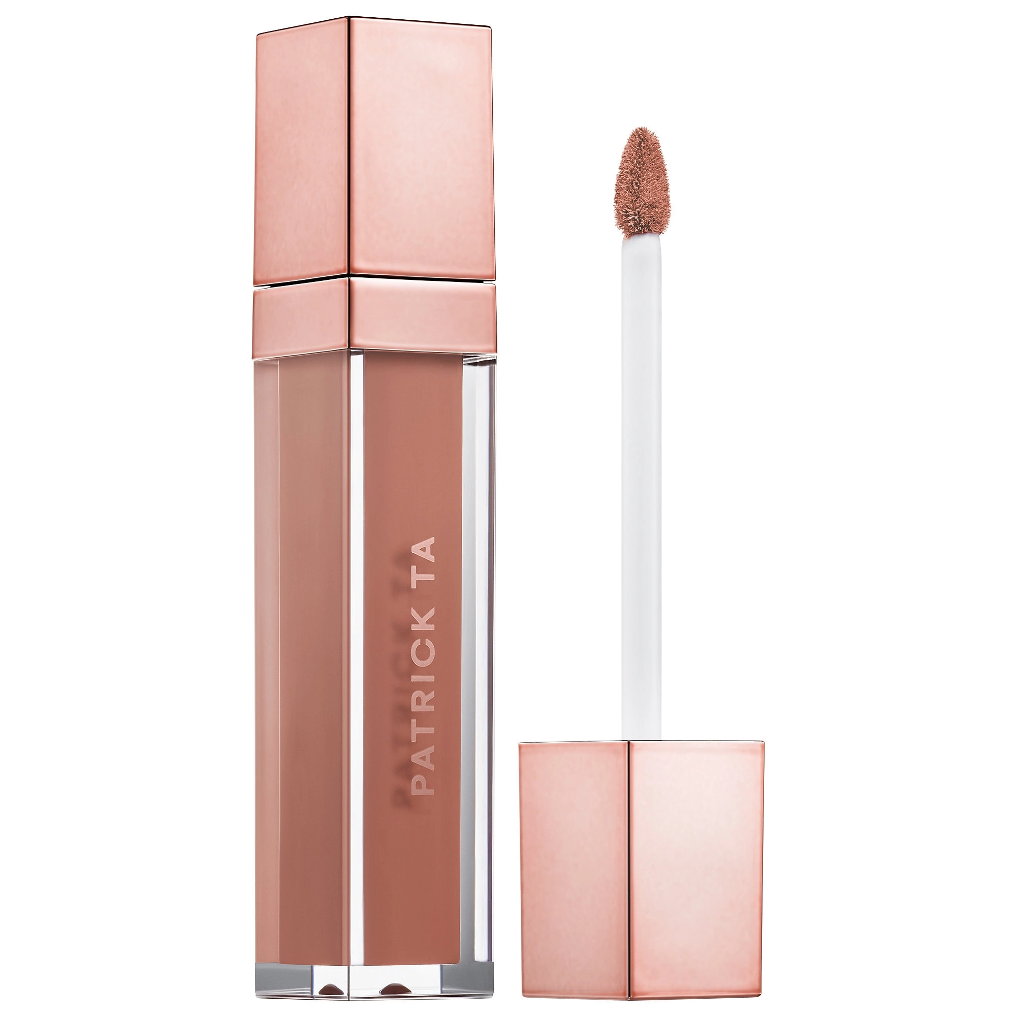 PATRICK TA Silky Lip Crème - She's Independent (Pink Beige) Vegan Matte Finish