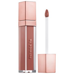 PATRICK TA Silky Lip Crème She's Secure - Peachy Pink Vegan Matte Finish