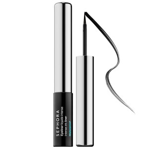 SEPHORA COLLECTION Intense Felt-Tip Liquid Waterproof Eyeliner - Satin Deep Black