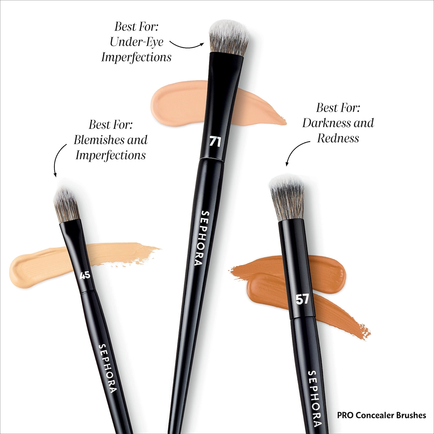 SEPHORA COLLECTION PRO Concealer Brush #45 - Image 5
