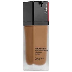 Shiseido Synchro Skin Self-Refreshing Foundation Color 420 - Bronze - Golden Tone for Tan Skin