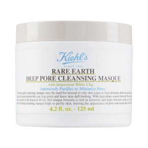 Kiehl's Since 1851 Rare Earth Deep Pore Minimizing Cleansing Clay Mask 5 oz/125 ml - Best for Uneven Texture and Pores