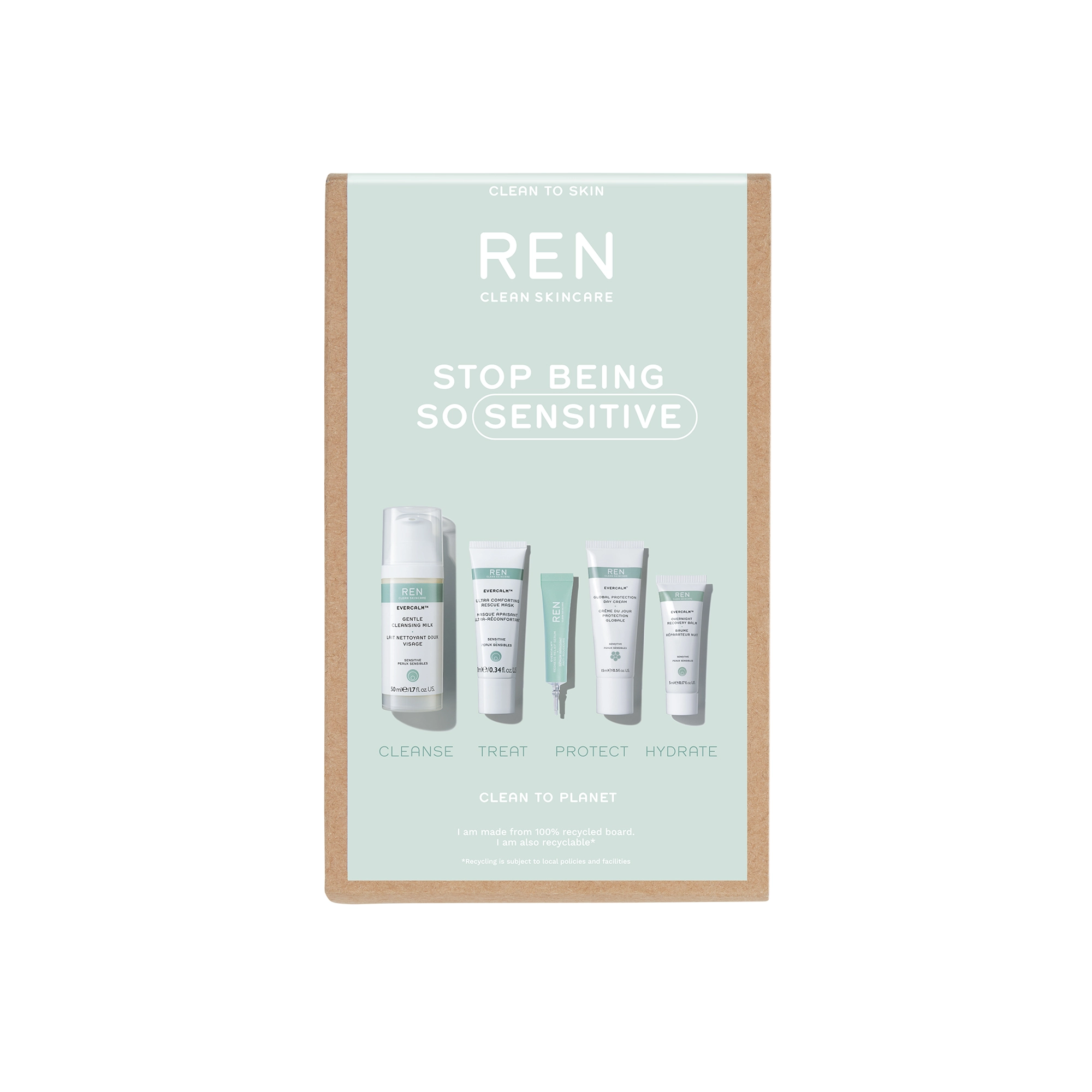 REN Clean Skincare Stop Being So Sensitive Evercalm™ Kit - Image 2