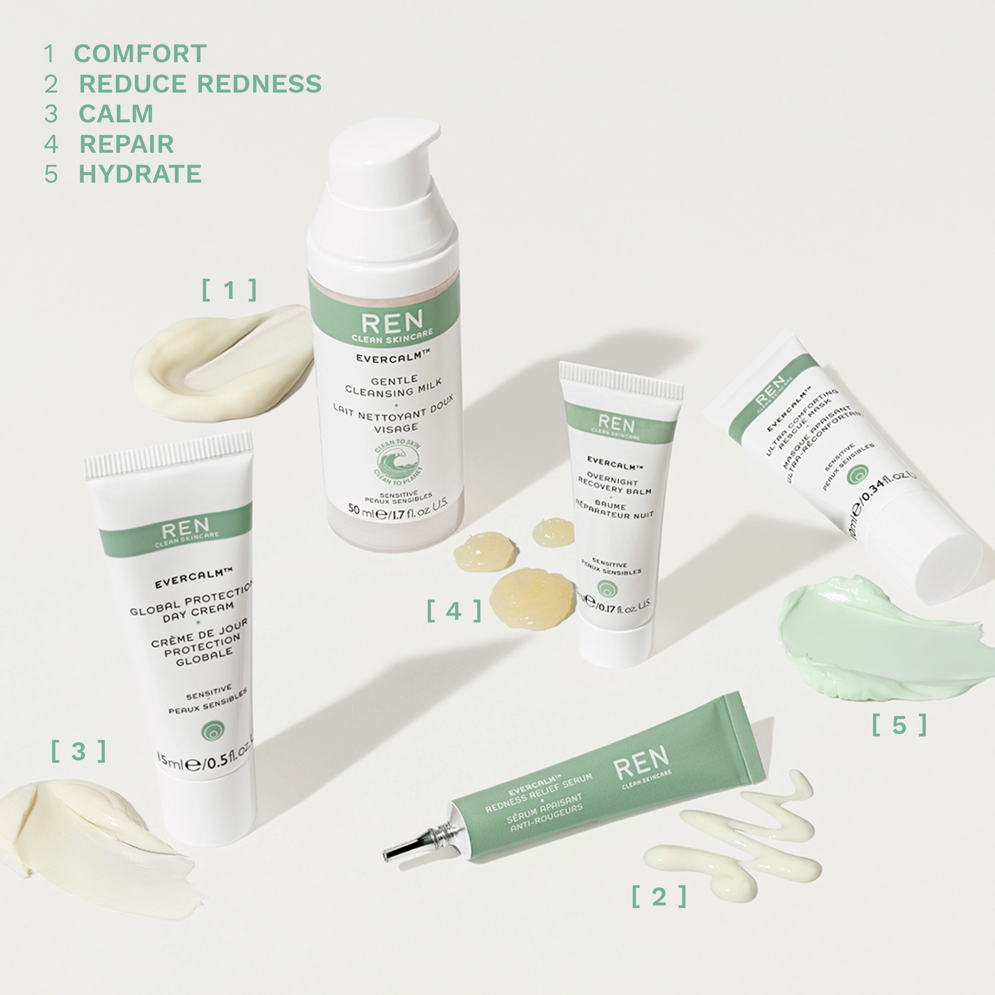 REN Clean Skincare Stop Being So Sensitive Evercalm™ Kit - Image 4