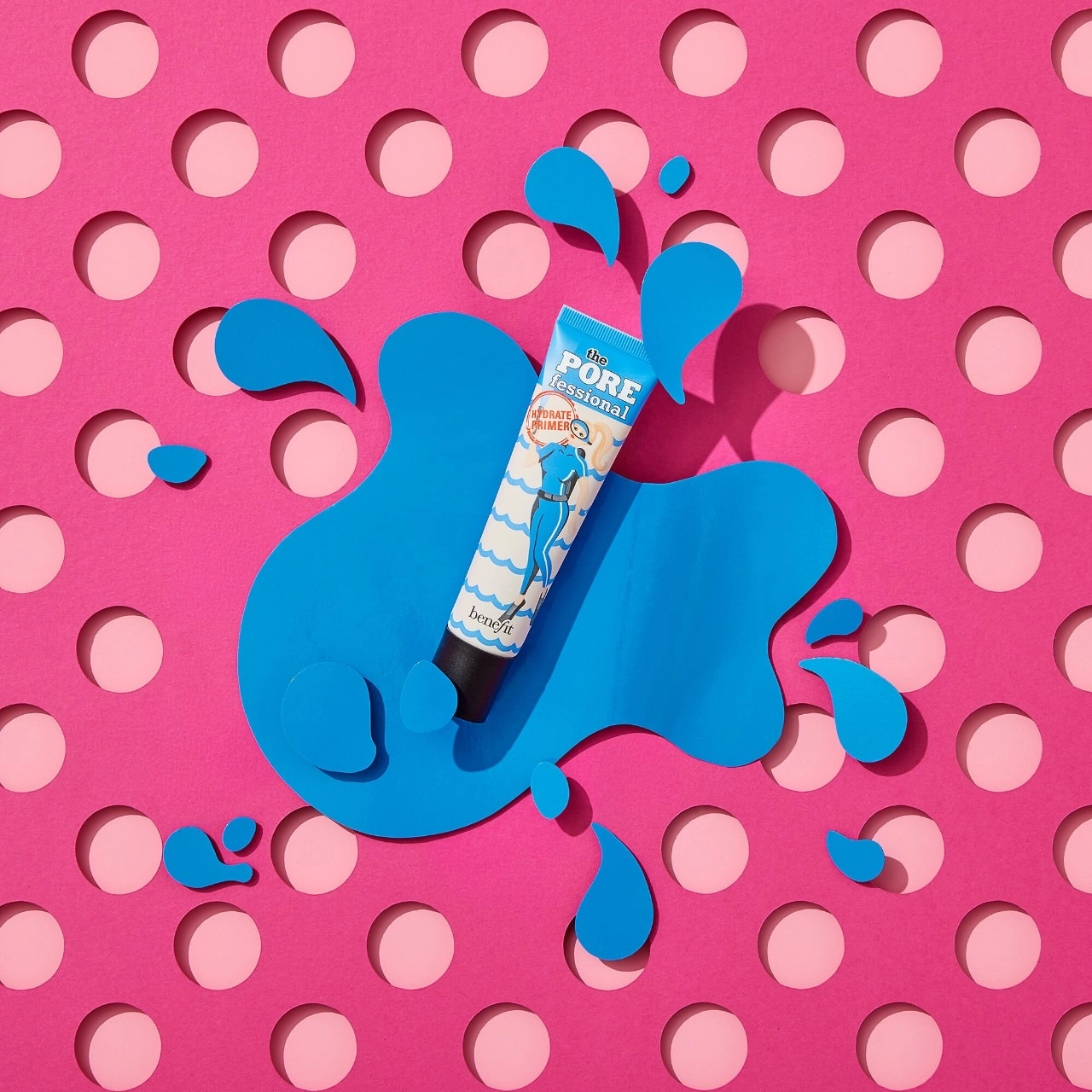 Benefit Cosmetics Mini The POREfessional Hydrating Primer - 0.25 oz/7.5 mL Natural Finish Hyaluronic Acid - Image 15