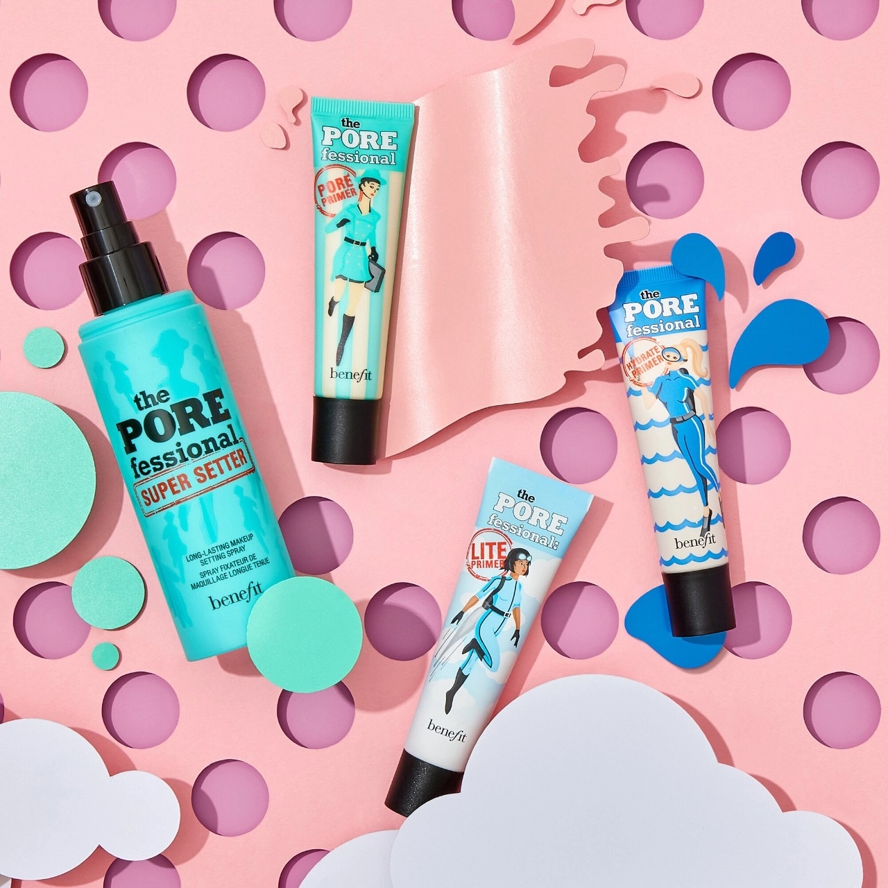 Benefit Cosmetics Mini The POREfessional Hydrating Primer - 0.25 oz/7.5 mL Natural Finish Hyaluronic Acid - Image 10