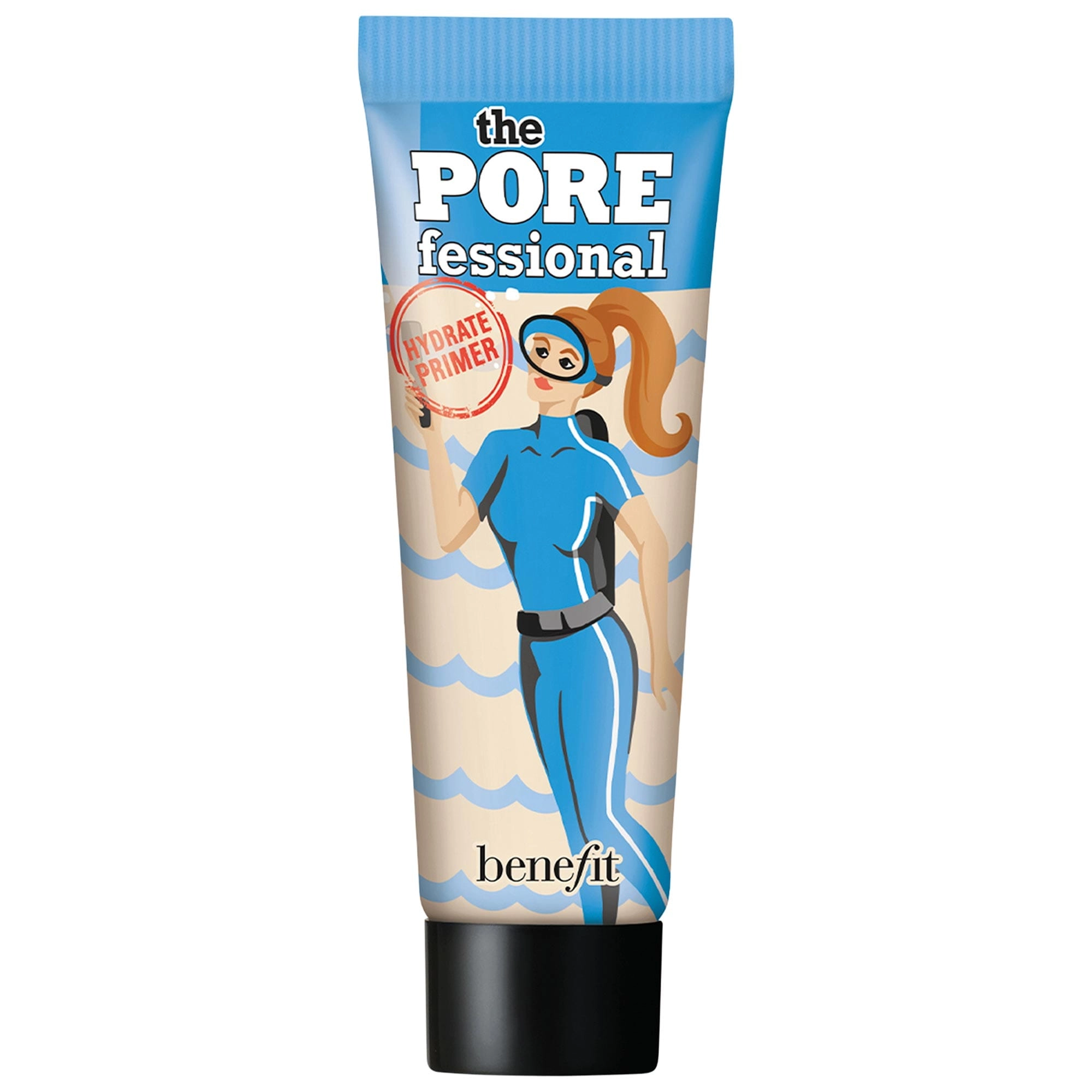 Benefit Cosmetics Mini The POREfessional Hydrating Primer - 0.25 oz/7.5 mL Natural Finish Hyaluronic Acid
