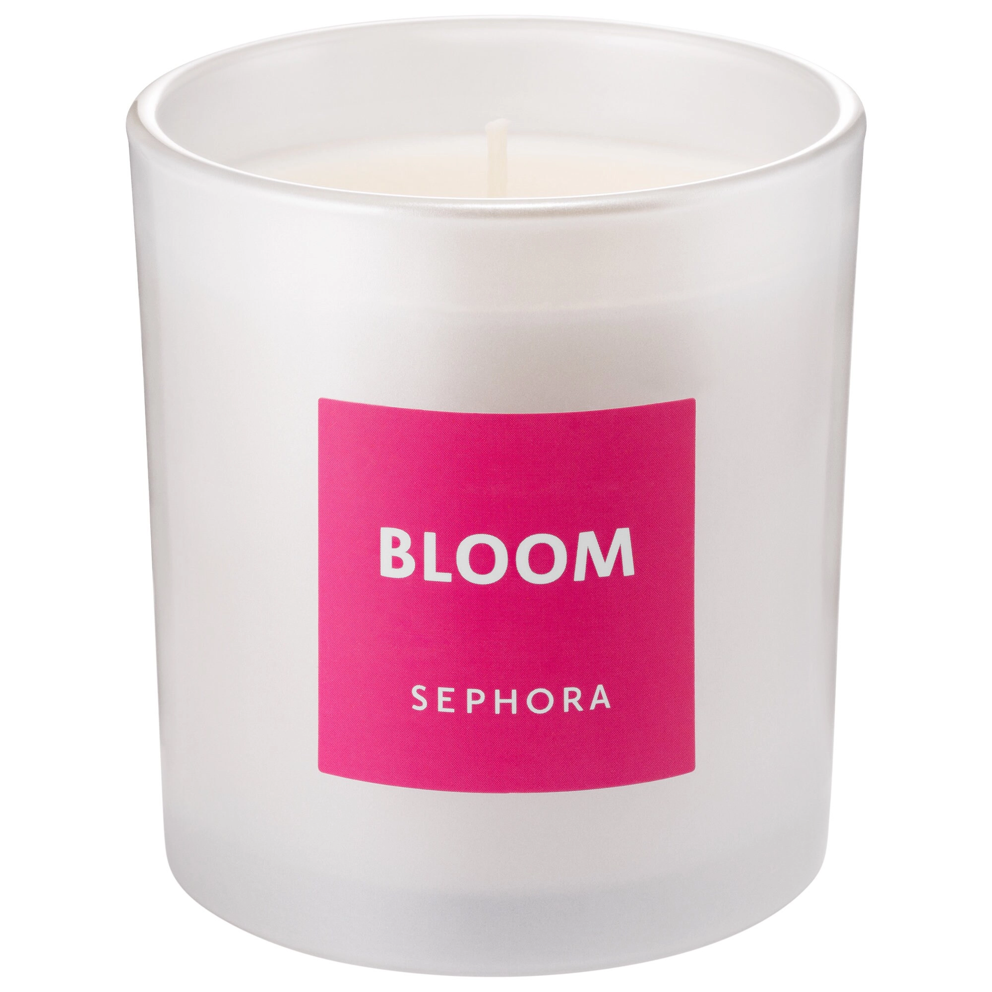 SEPHORA COLLECTION Bloom Scented Candle 8 oz/ 226 g Floral Fresh Florals Rose Petals, Freesia, Amber