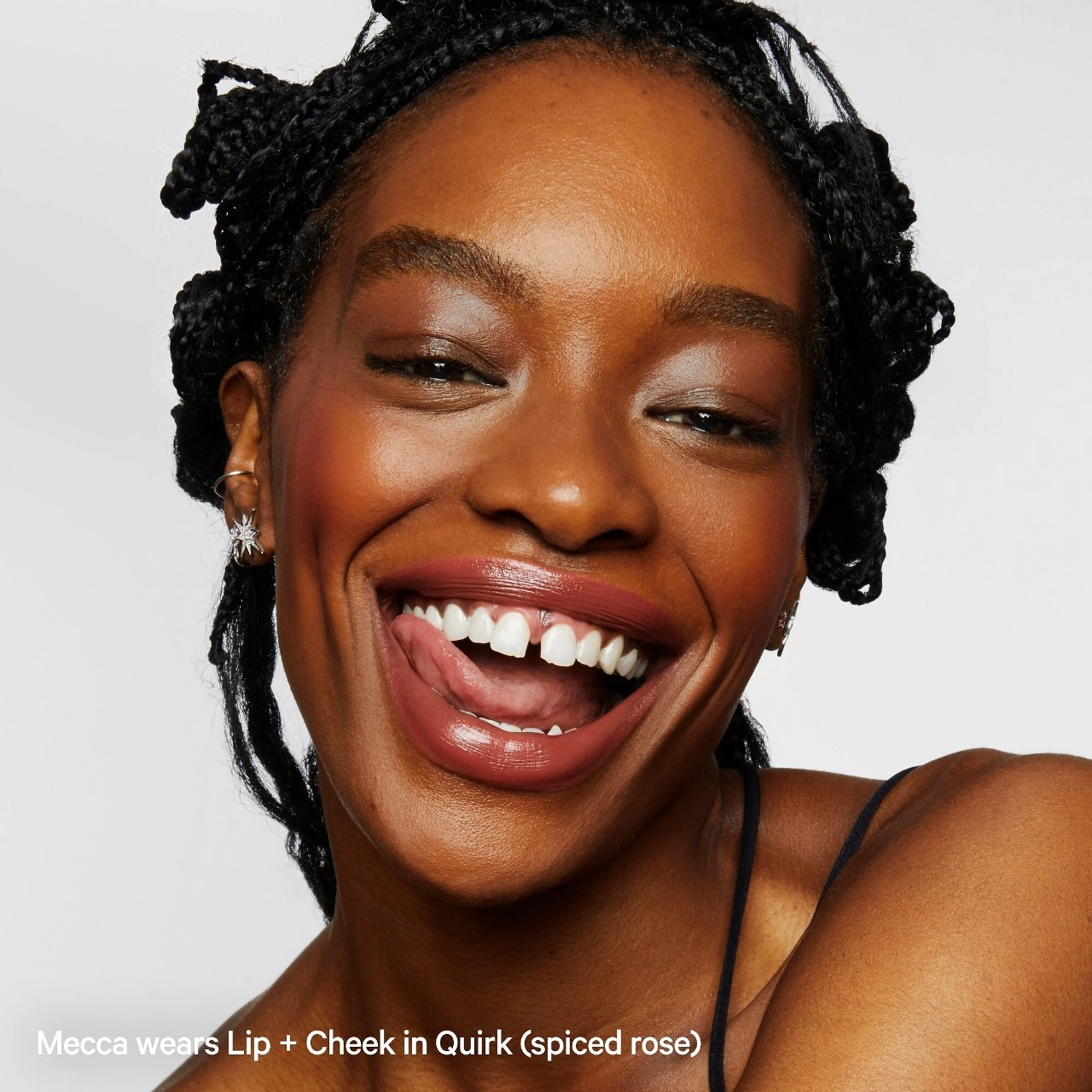 MILK MAKEUP Lip + Cheek Cream Blush Stick - Color: Quirk - Spiced Rose - Image 2
