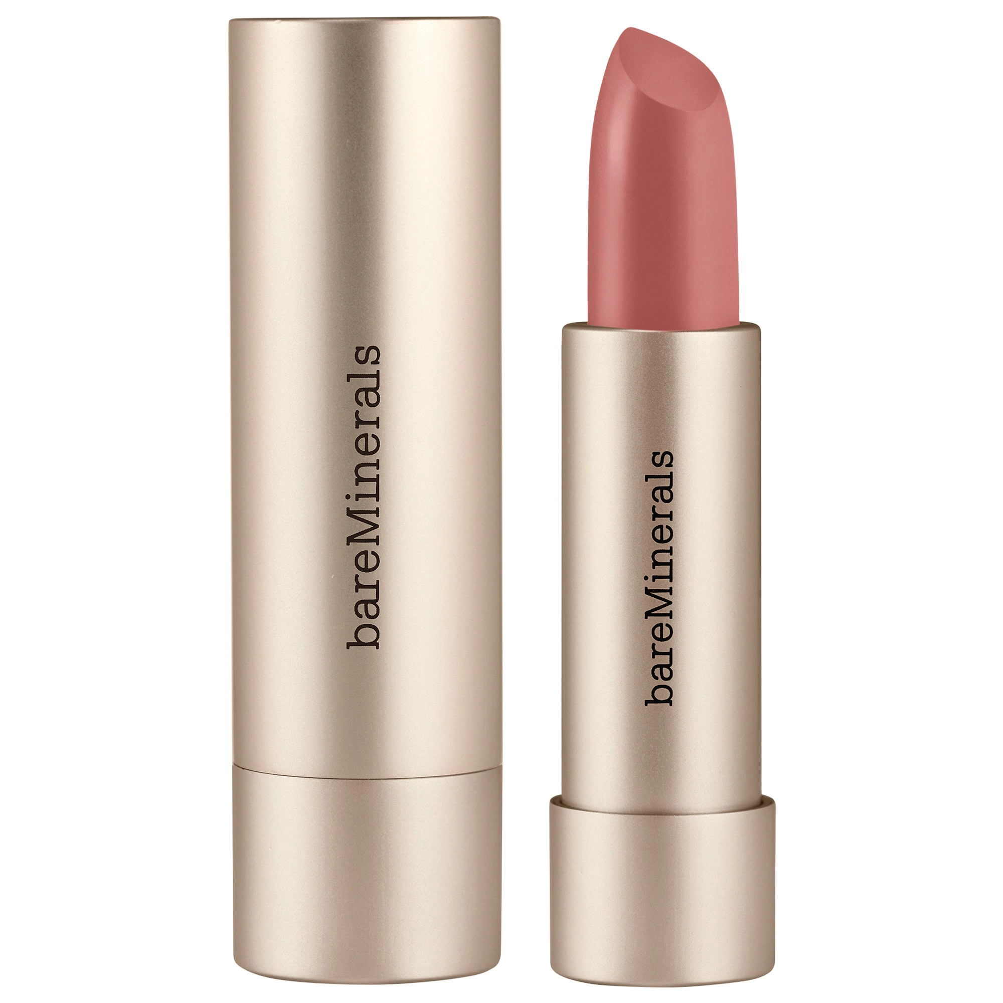 bareMinerals Mineralist Hydra-Smoothing Lipstick Color: Focus - Muted Mauve Satin Finish