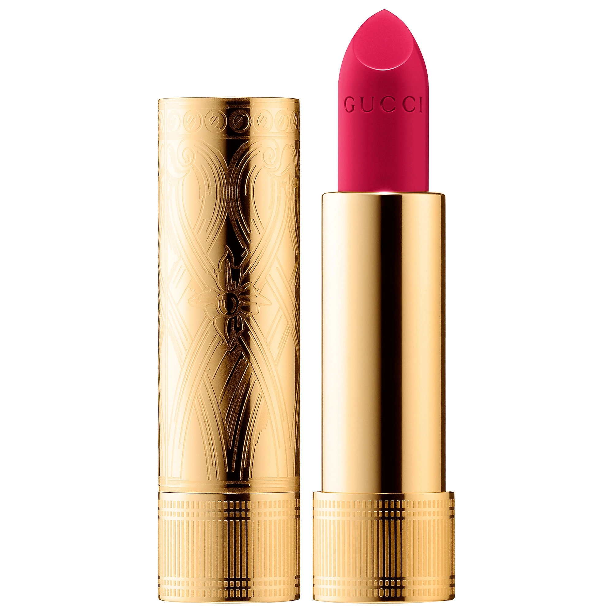 Gucci Long Lasting Satin Lipstick Color: 403 Love Before Breakfast - Cranberry Pink Satin