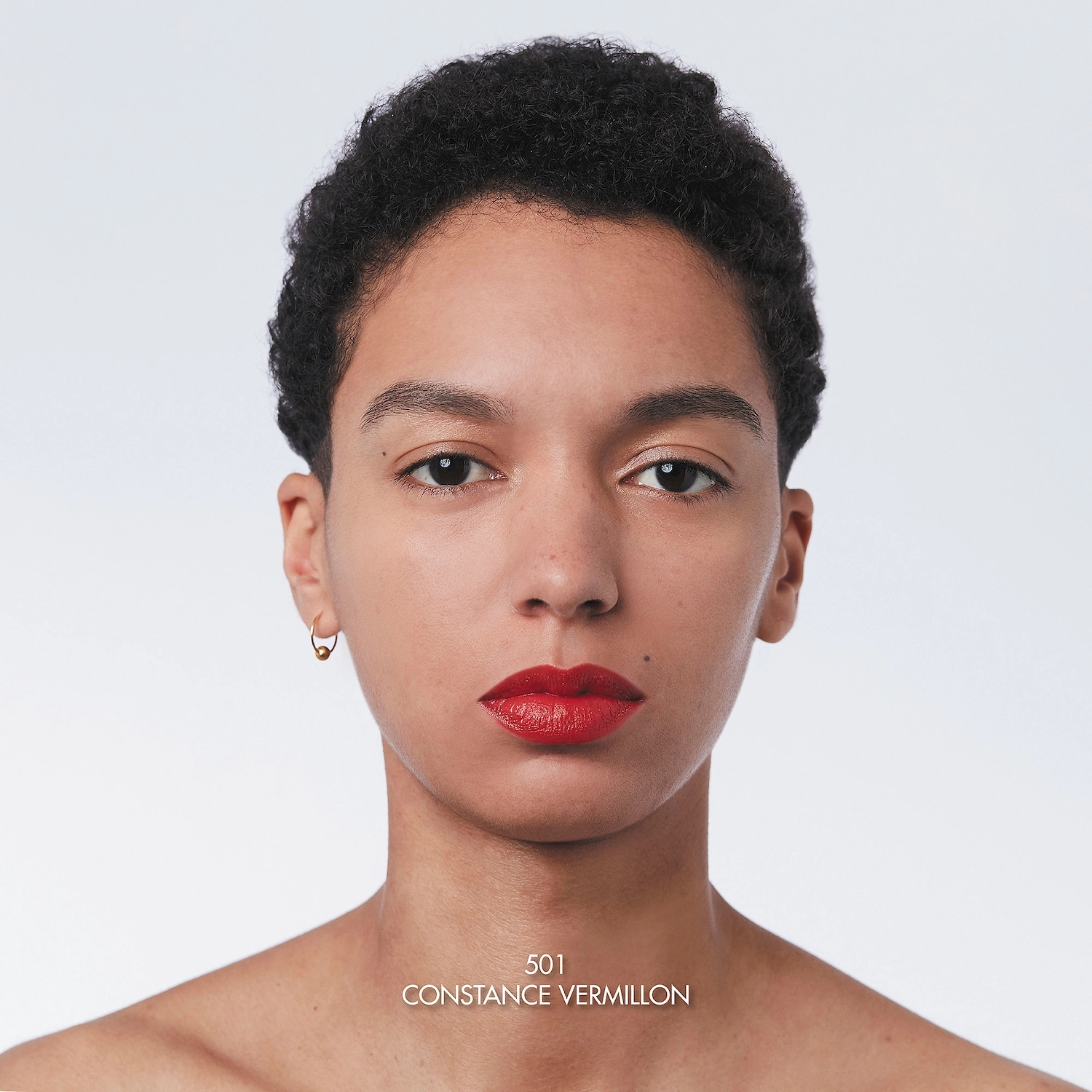 Gucci Long Lasting Satin Lipstick Color: 501 Constance Vermillon - Vermillon Satin - Image 6