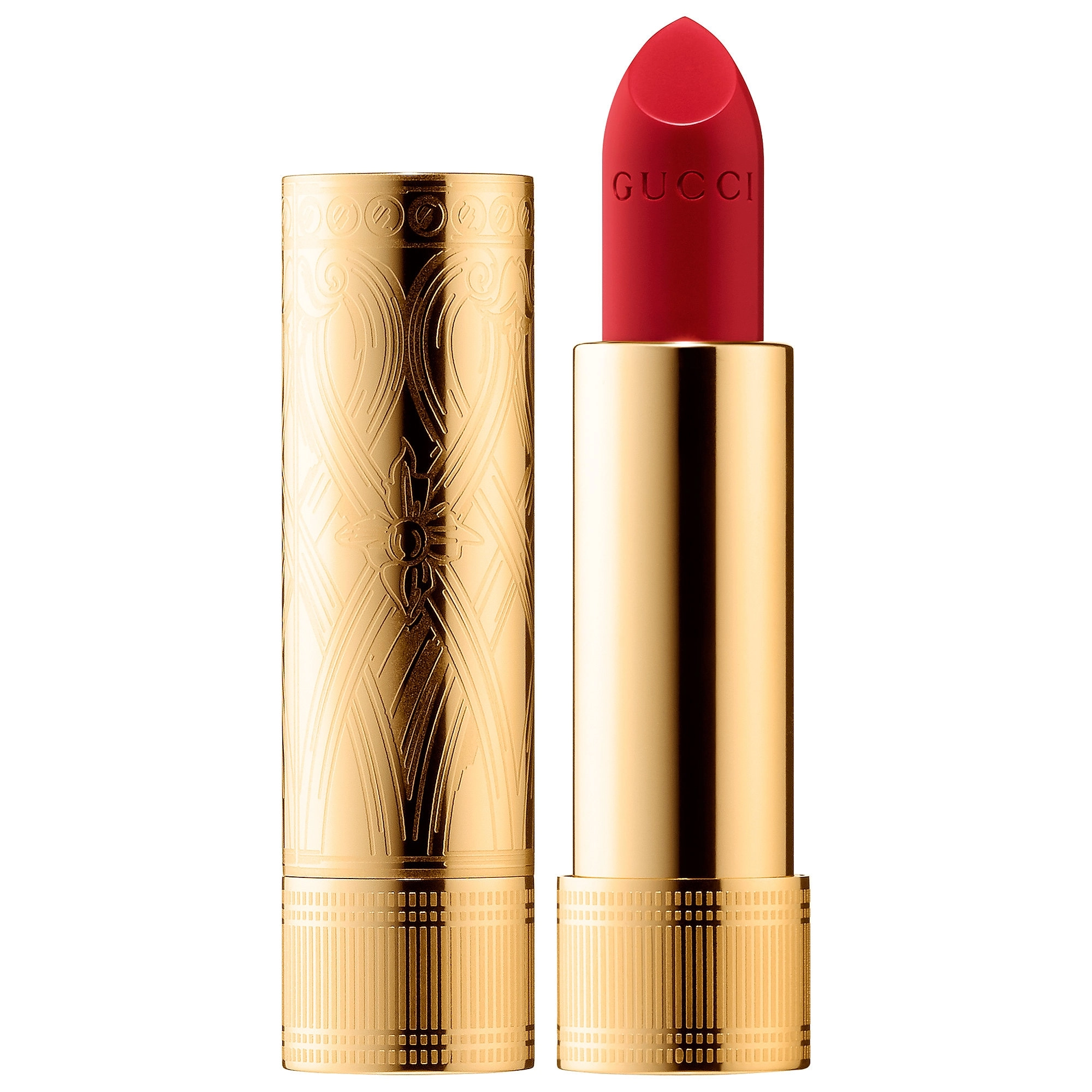 Gucci Long Lasting Satin Lipstick Color: 25* Goldie Red