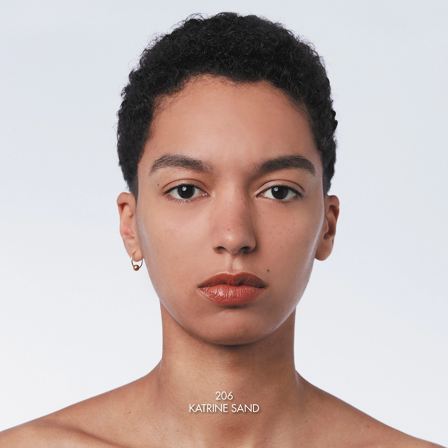 Gucci Rouge à Lèvres Voile Sheer Lipstick Color: 206 Katrin Sand - Bronzed Sand Sheer Vegan - Image 4