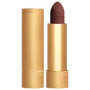 Gucci Velvet Matte Lipstick Color: 209 Mona Leslie Cameo - Chocolate Rosewood