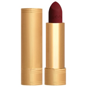 Gucci Velvet Matte Lipstick 506 Louisa Red - Cherry Red Cream Formula