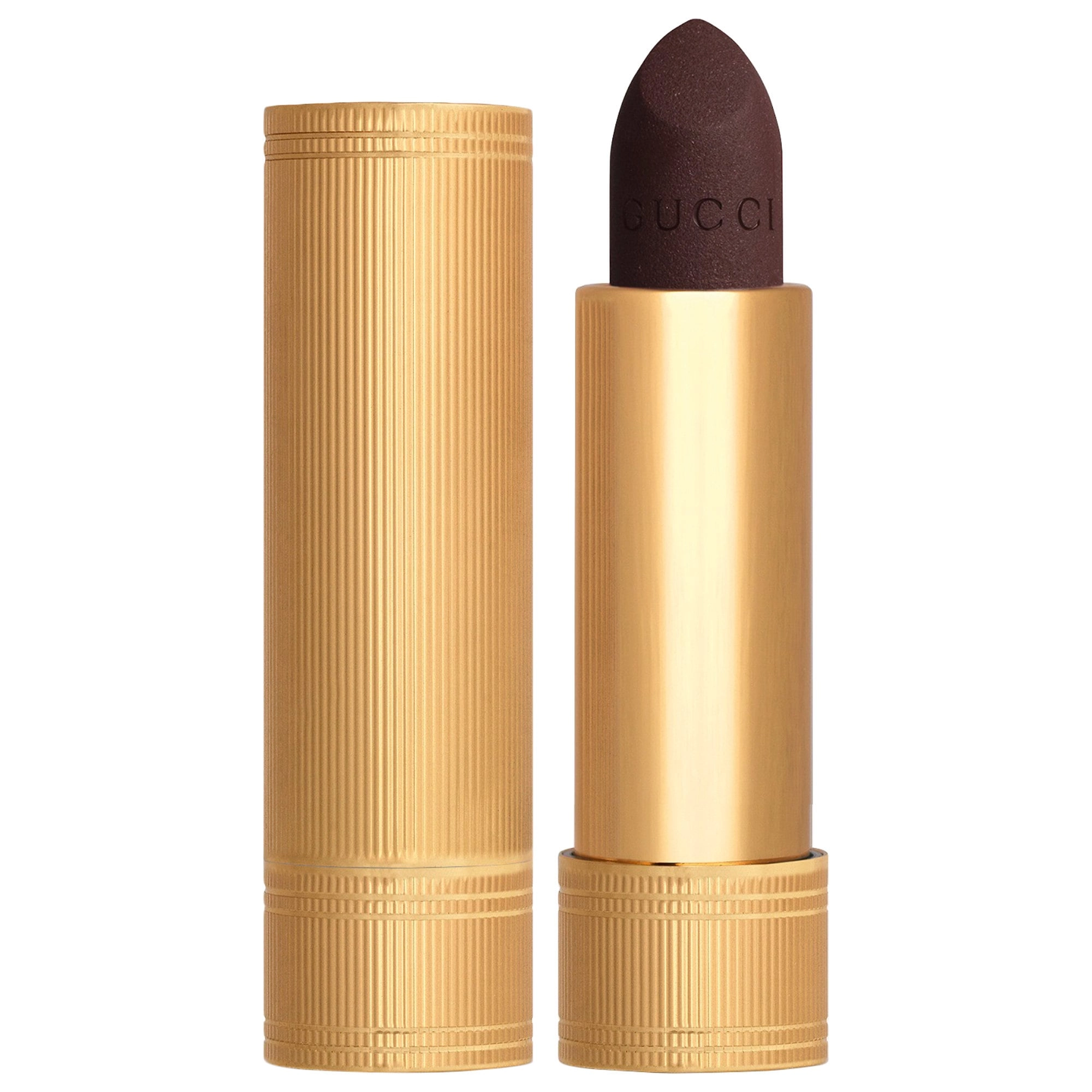 Gucci Velvet Matte Lipstick Color: 703 Toni Purple