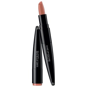 MAKE UP FOR EVER Rouge Artist Lipstick 104 Bold Cinnamon - Light Neutral Peach Satin Finish