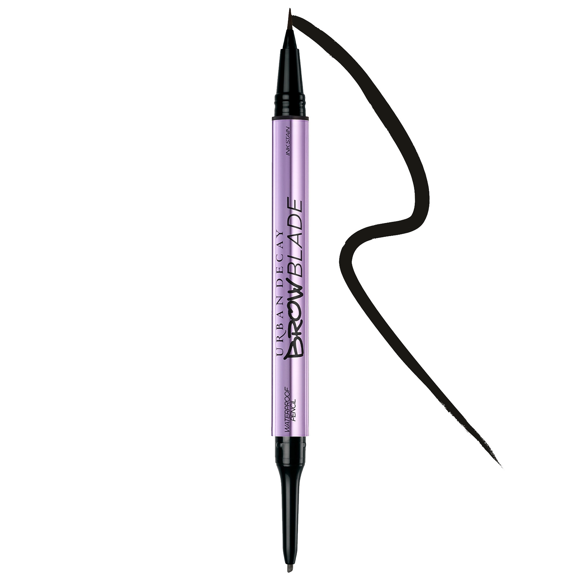 Urban Decay Brow Blade Waterproof Eyebrow Pencil & Ink Stain in Blackout - Soft Black