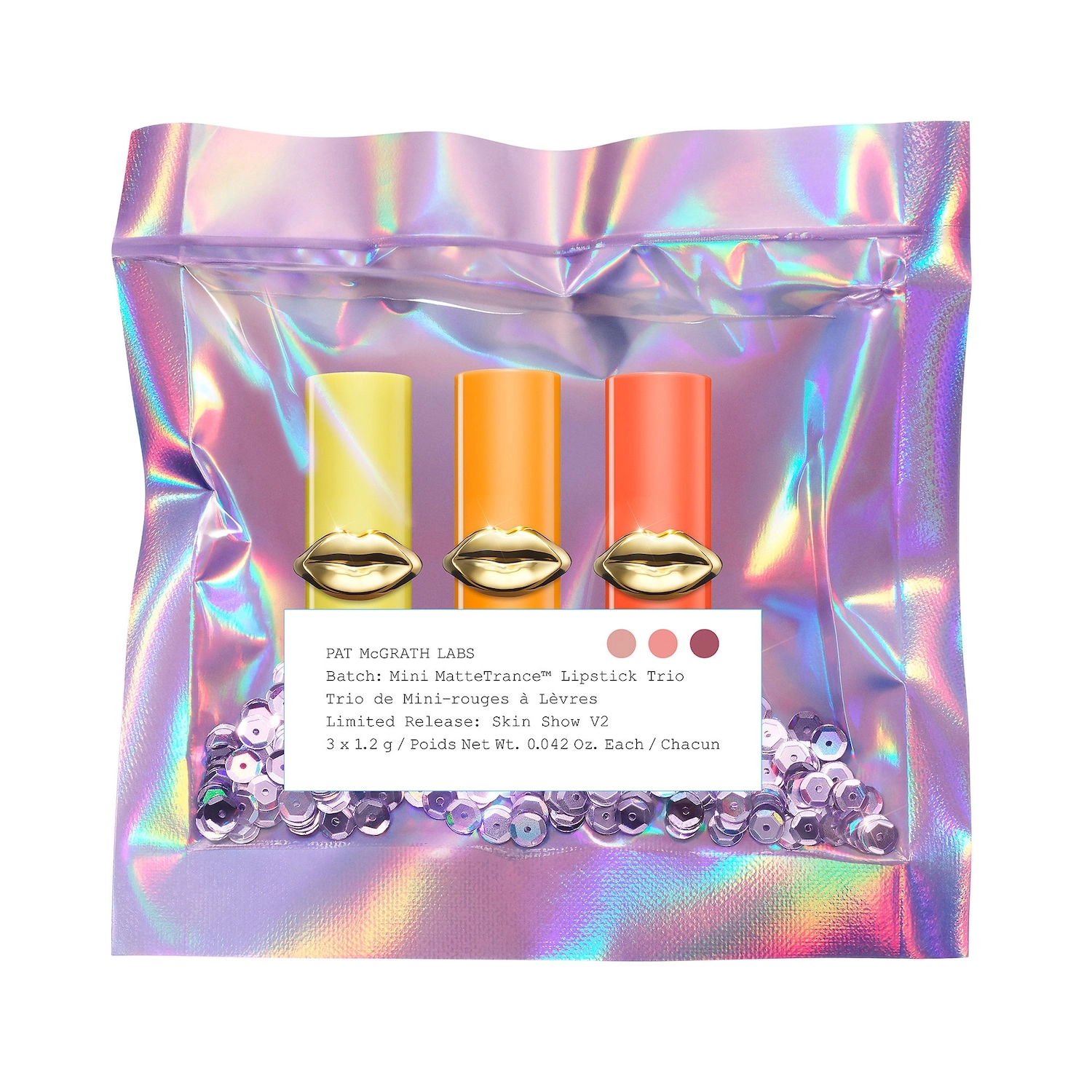 PAT McGRATH LABS MatteTrance™ Lipstick - Skin Show V2, Christy, Beautiful Stranger, Flesh 3 - Image 2