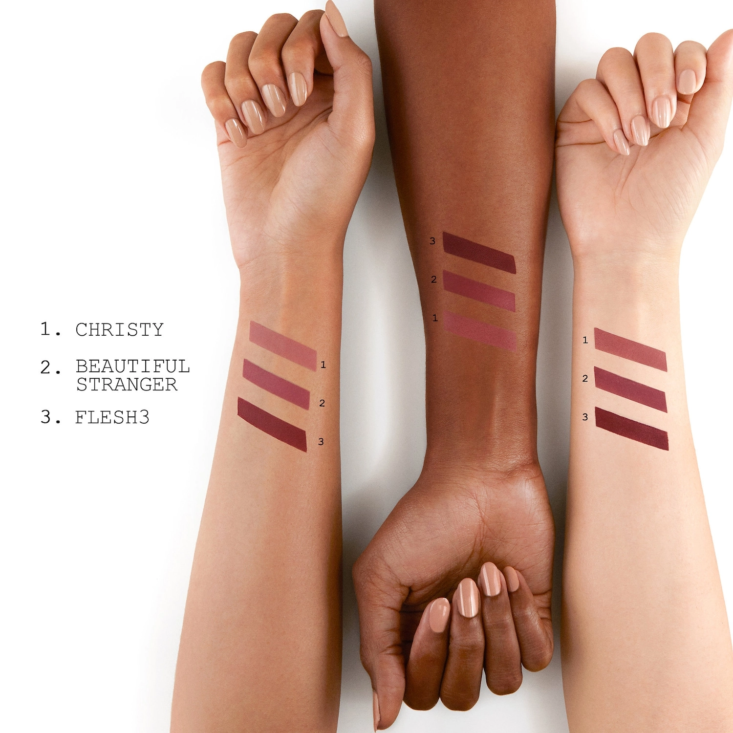 PAT McGRATH LABS MatteTrance™ Lipstick - Skin Show V2, Christy, Beautiful Stranger, Flesh 3 - Image 13