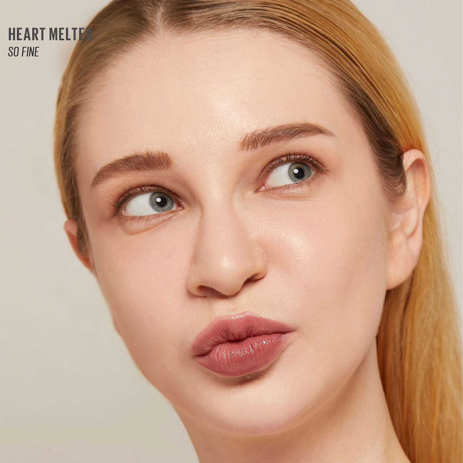 Kaja Heart Melter Lip Gloss Stick 08 So Fine - Blushing Cinnamon Vegan - Image 4