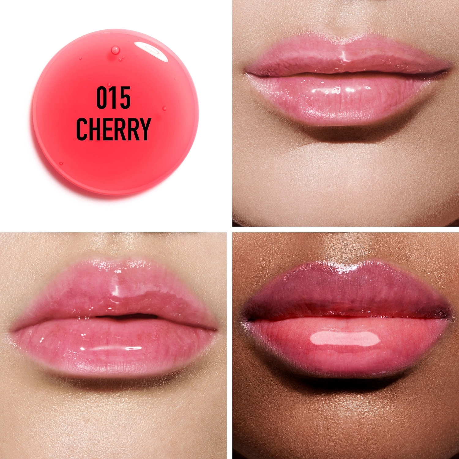 Dior Lip Glow Oil Color: Cherry - High Shine Finish Hydrating - Image 5