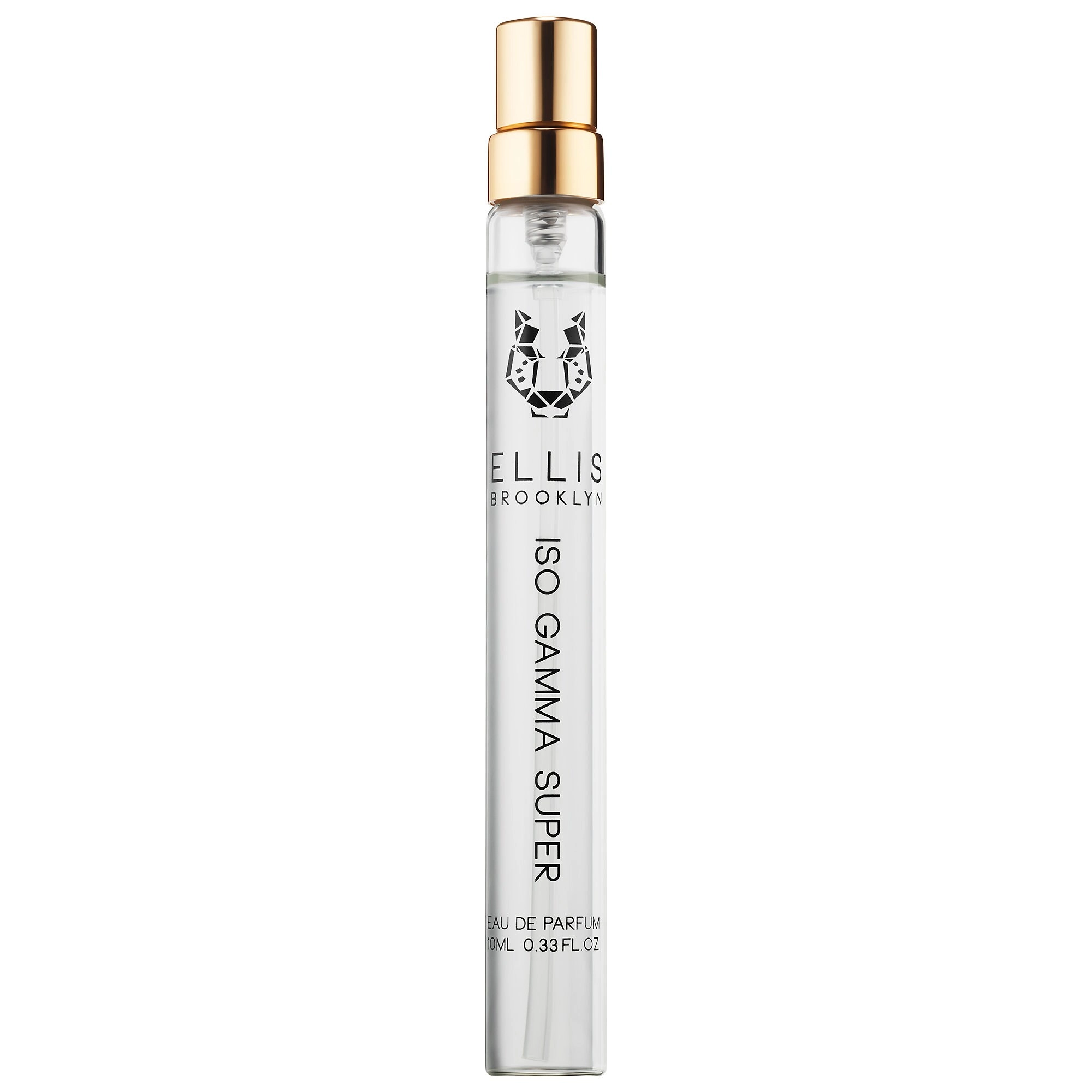 Ellis Brooklyn ISO GAMMA SUPER Eau de Parfum Travel Spray 0.33 oz/10 mL Clean + Planet Positive Vegan Hypoallergenic