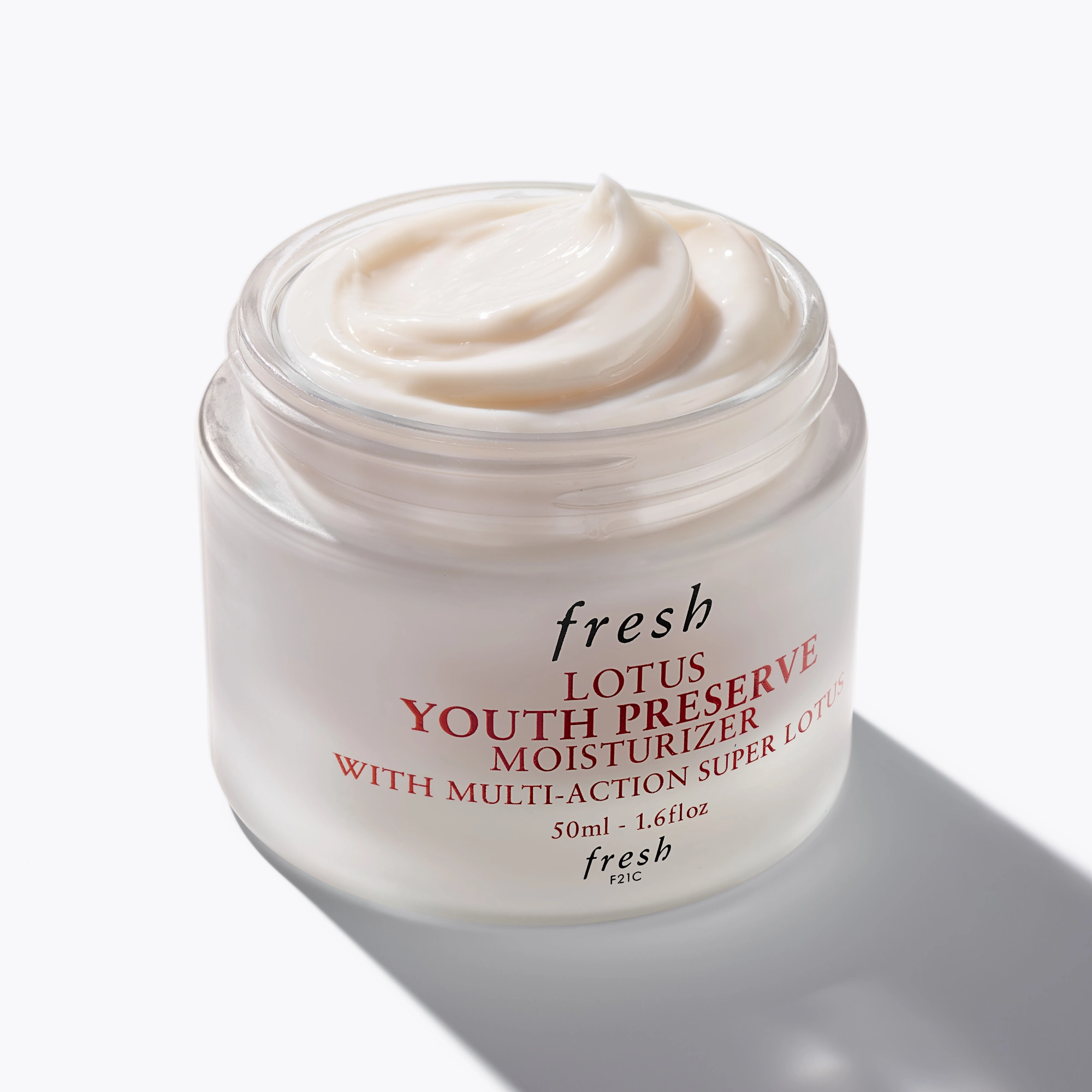 Fresh Lotus Anti-Aging Daily Moisturizer 0.5 oz/15 mL Hyaluronic Acid - Image 3