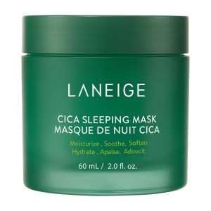LANEIGE Cica Sleeping Mask - Redness, Dryness, Fragrance-Free, Hypoallergenic
