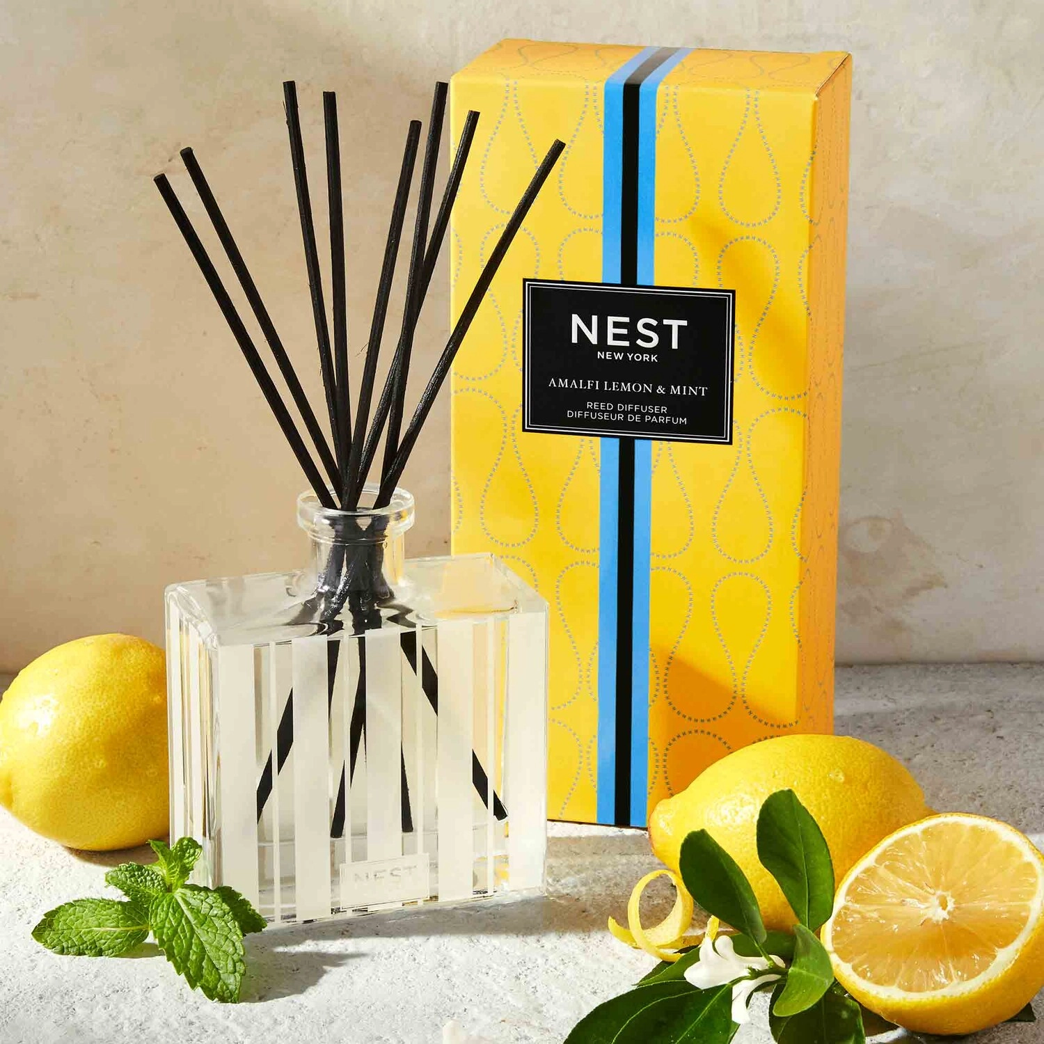 NEST Amalfi Lemon & Mint Reed Diffuser 5.9 oz/175 mL - Image 4