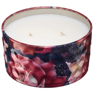 VOLUSPA Blackberry Rose Oud Tin Candle 6 oz/170 g Florals Fruity Floral