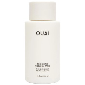 OUAI Thick Hair Conditioner 10 oz/ 300 mL - Frizz-Fighting, Moisturizing, and Strengthening Formula