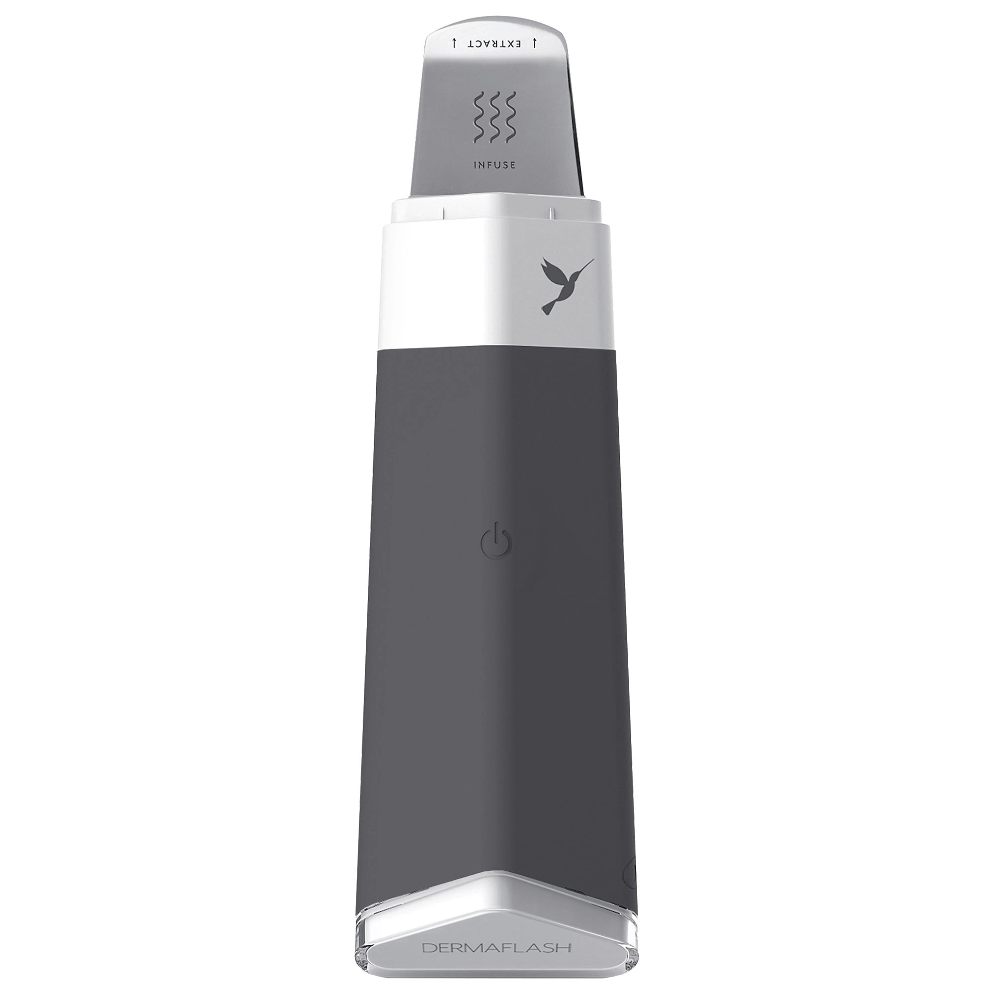 DERMAFLASH DERMAPORE Ultrasonic Pore Extractor & Serum Infuser - Charcoal