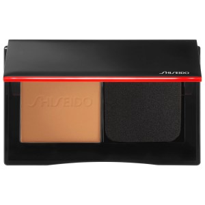 Shiseido Synchro Skin Self-Refreshing Custom Finish Powder Foundation Color: 350 Maple - Medium-Tan Skin