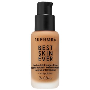 SEPHORA COLLECTION Best Skin Ever Liquid Foundation Natural Finish Hyaluronic Acid Fragrance-Free Medium Coverage