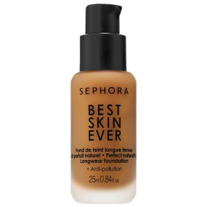 SEPHORA COLLECTION Best Skin Ever Liquid Foundation Natural Finish Hyaluronic Acid Fragrance Free Medium Coverage