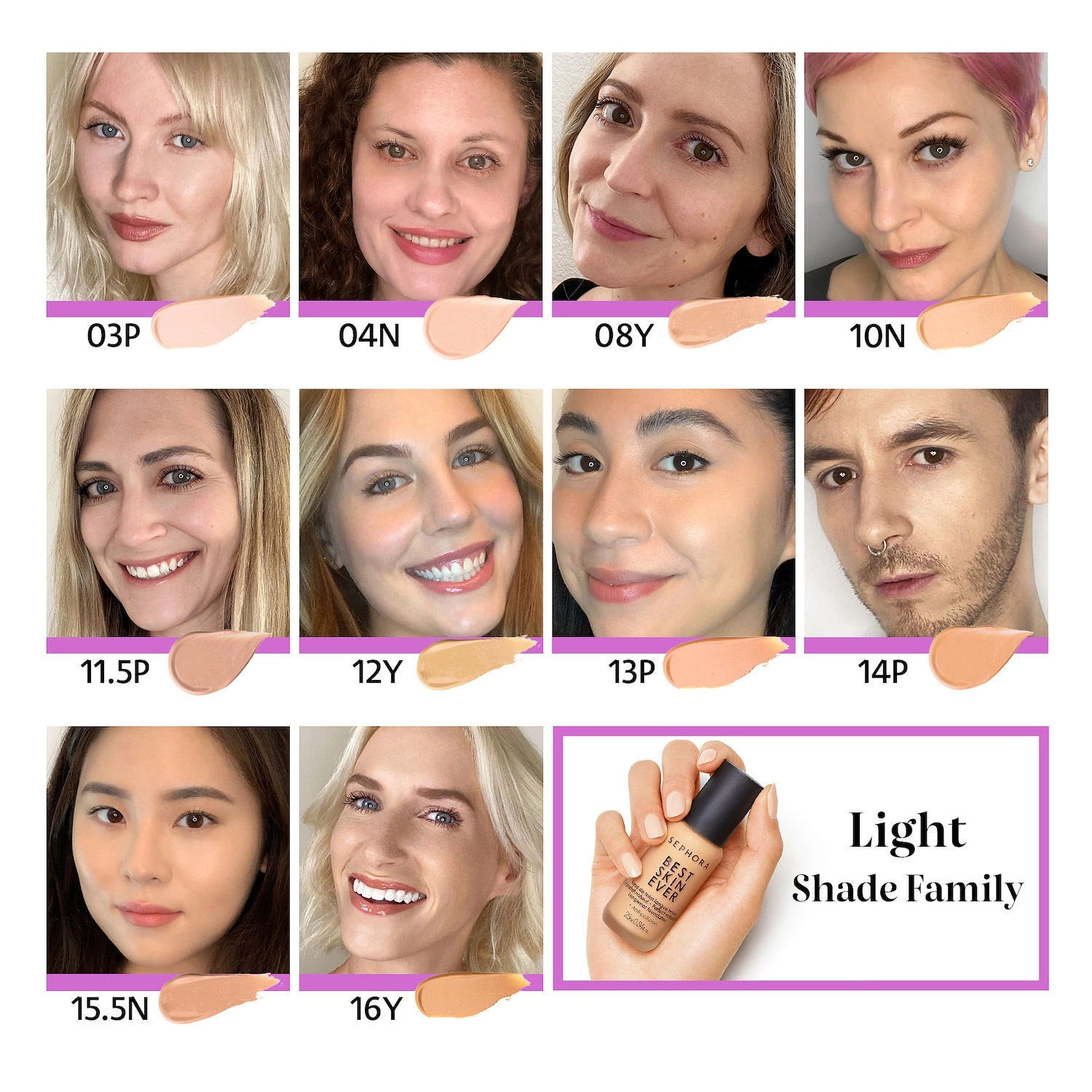 SEPHORA COLLECTION Best Skin Ever Liquid Foundation Medium Coverage Natural Finish - Image 2