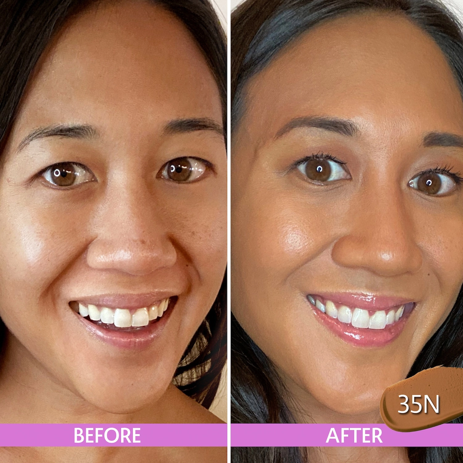 SEPHORA COLLECTION Best Skin Ever Liquid Foundation Medium Coverage Natural Finish Hyaluronic Acid - Image 2