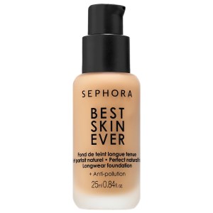SEPHORA COLLECTION Best Skin Ever Liquid Foundation Medium Coverage Natural Finish Hyaluronic Acid