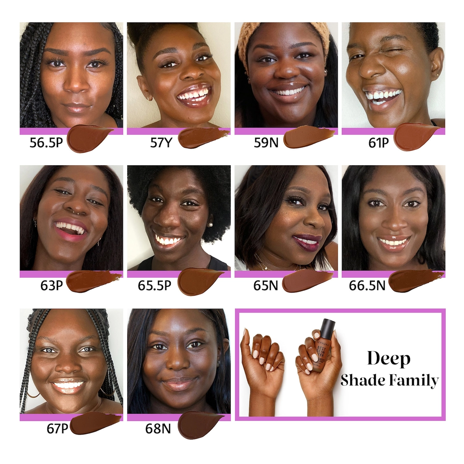 SEPHORA COLLECTION Best Skin Ever Liquid Foundation Medium Coverage Natural Finish Hyaluronic Acid - Image 3