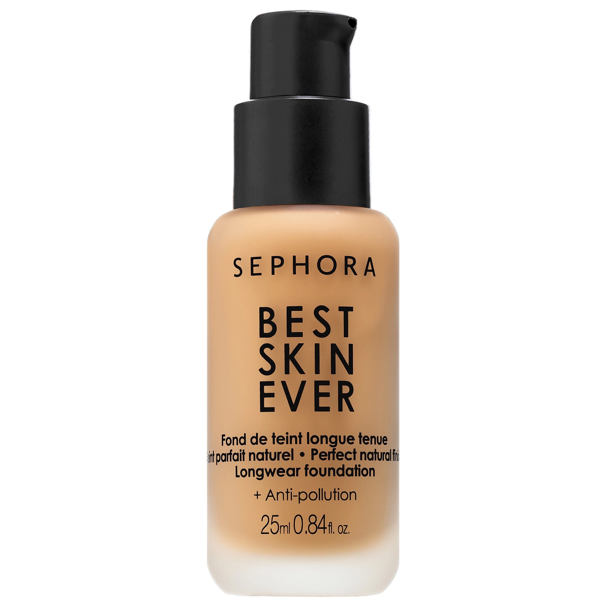SEPHORA COLLECTION Best Skin Ever Liquid Foundation Natural Finish Hyaluronic Acid Medium Coverage