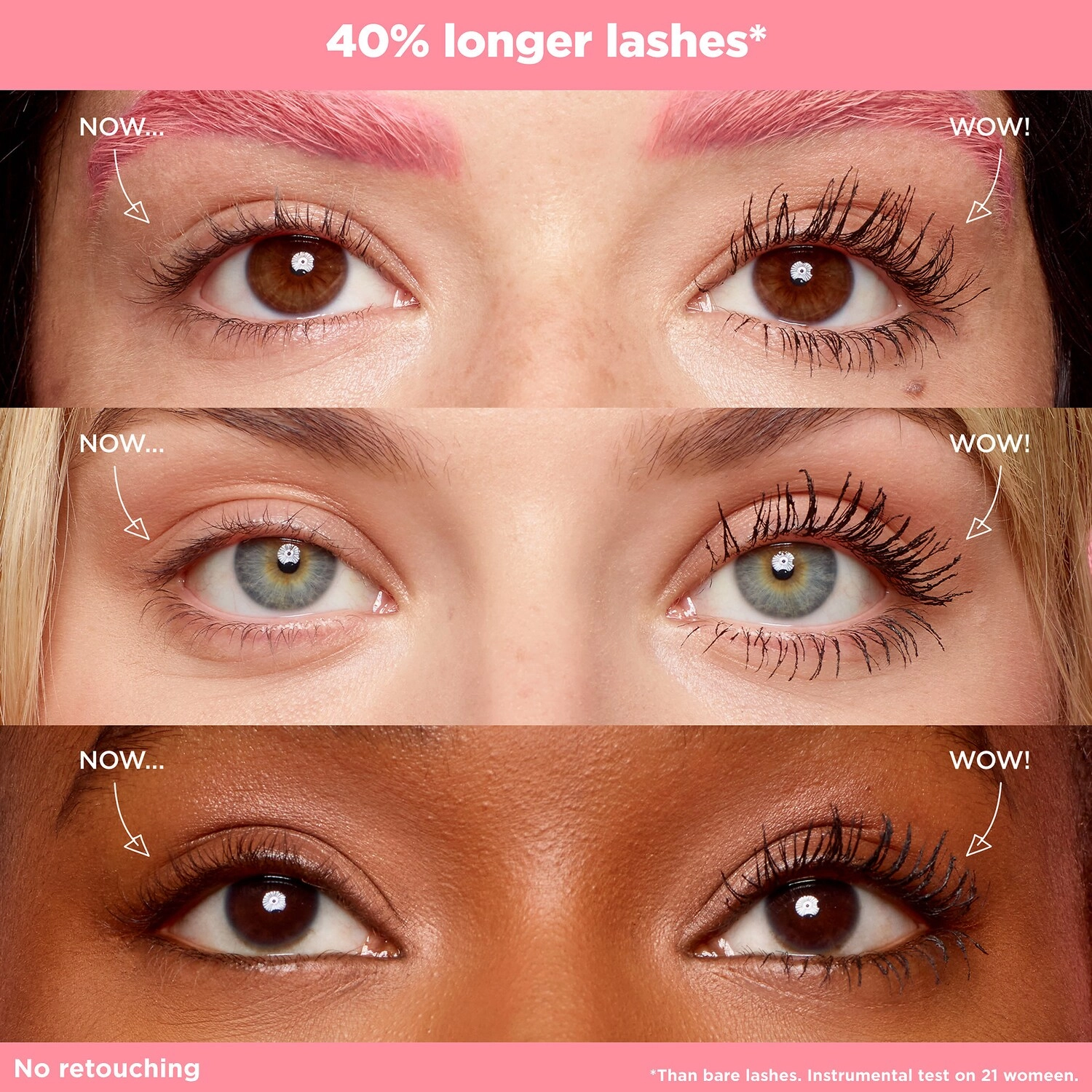 Benefit Cosmetics Mini They're Real! Magnet Extreme Lengthening Mascara - Supercharged Black - Image 3