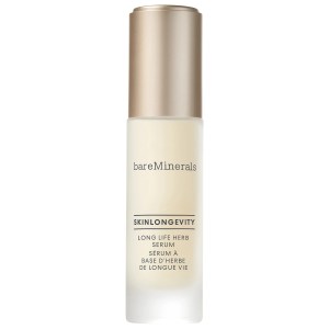 bareMinerals Skinlongevity Long Life Herb Anti-Aging Face Serum 1.7 oz/50 mL Vegan Niacinamide